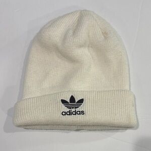 Adidas Cream Knit Beanie